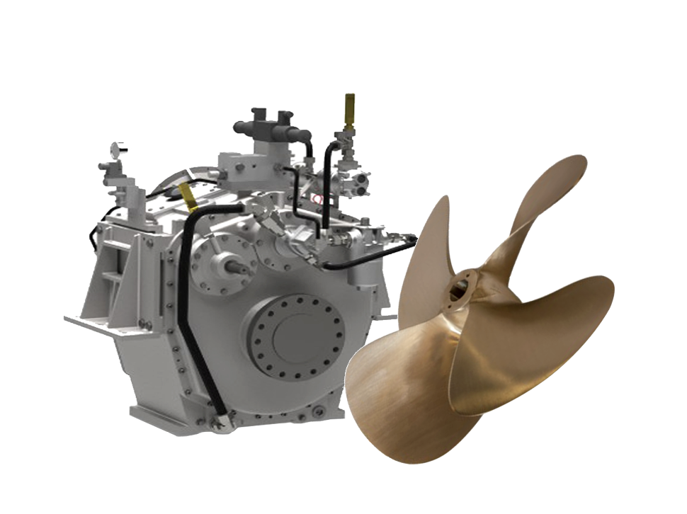 Réducteurs et hélices